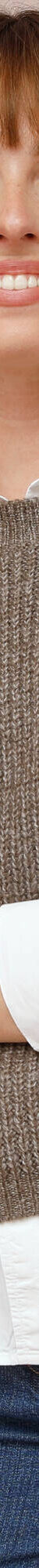 Pull col rond sans manches (taupe chiné) Pull col rond sans manches (taupe chiné)